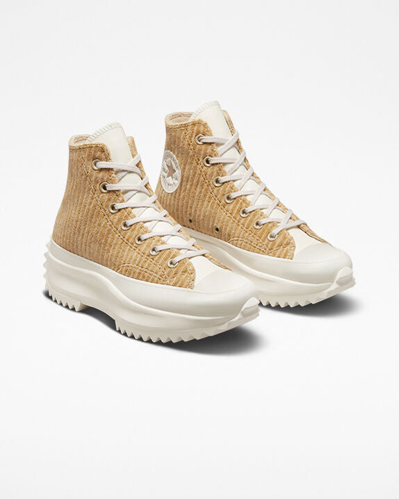 Run Star Hike Platform Striped Knit High Top