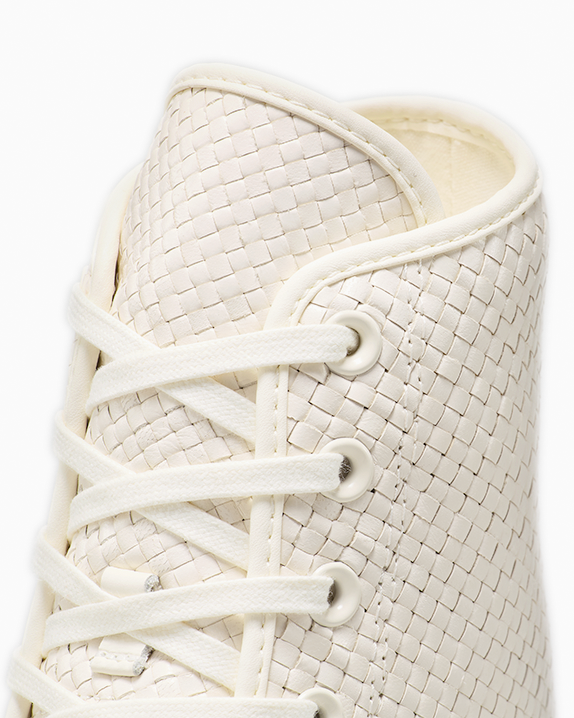 Chuck 70 De Luxe Pointed Platform Woven Leather