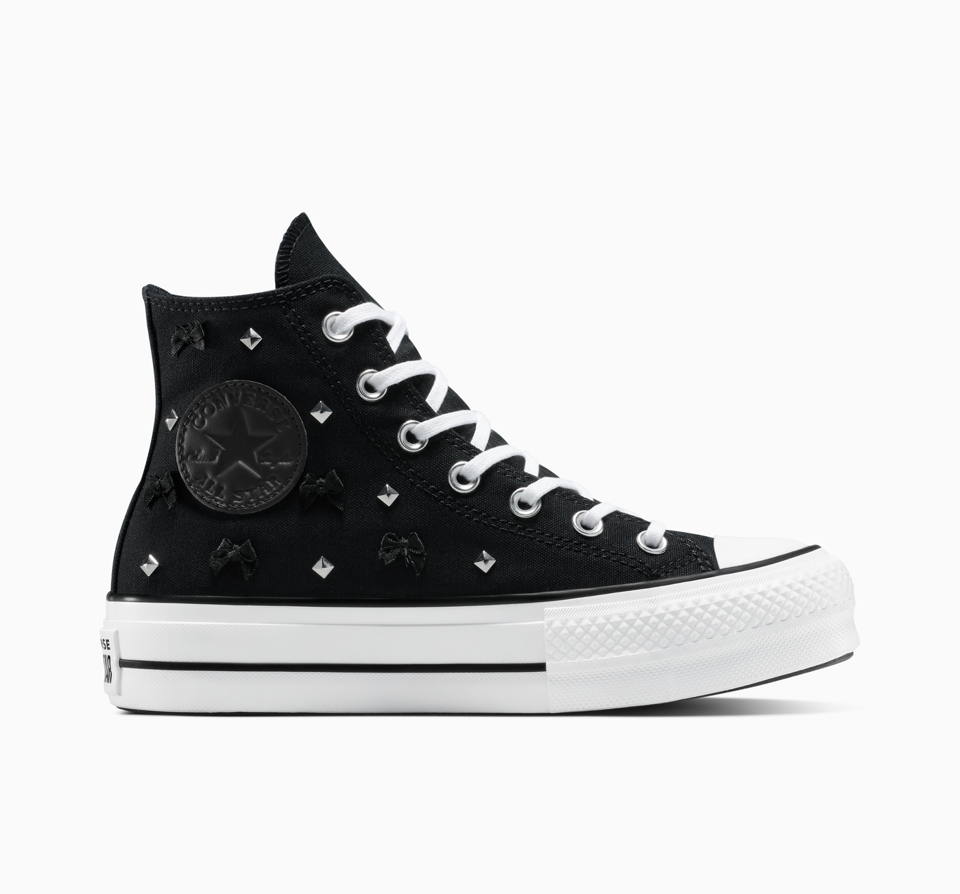 Chuck Taylor All Star Lift Platform Bows & Studs
