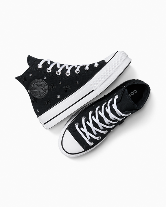 Chuck Taylor All Star Lift Platform Bows & Studs