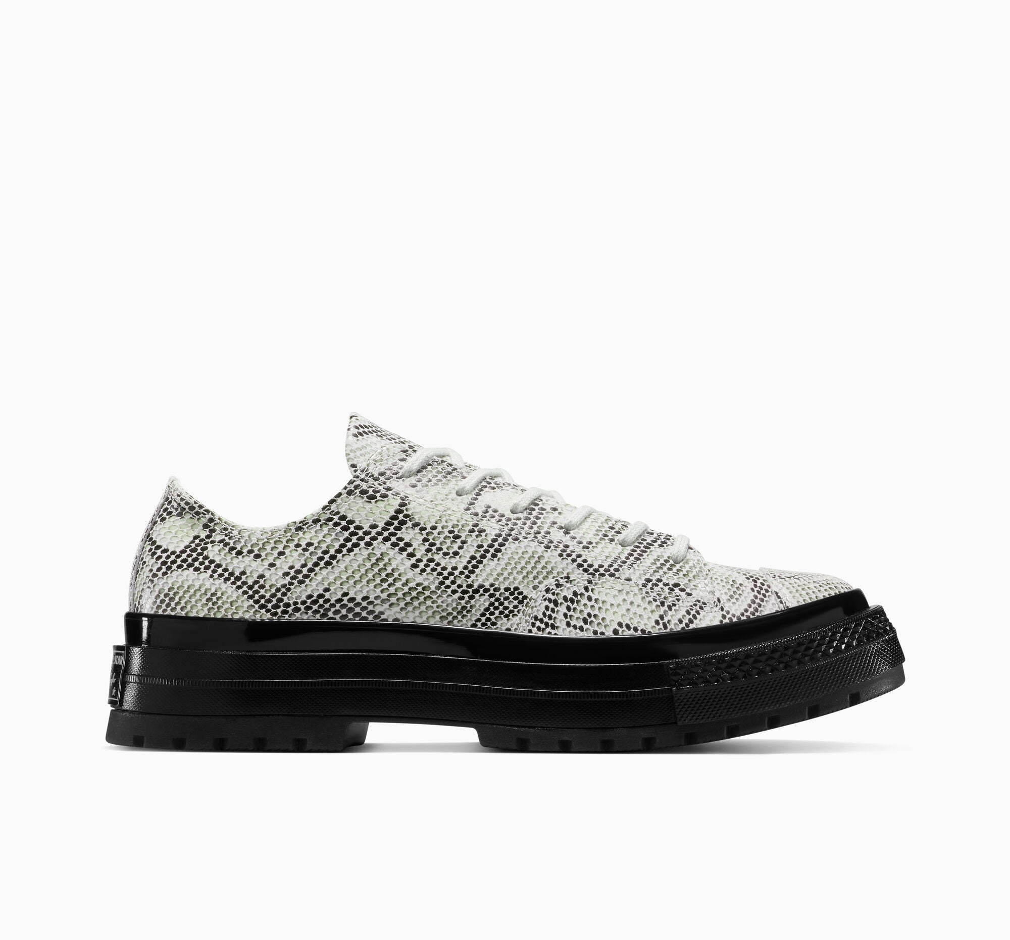 Chuck 70 Formal Suede Snake Print Low Top