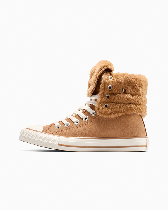 Chuck Taylor All Star Fold Over XHi Faux Fur