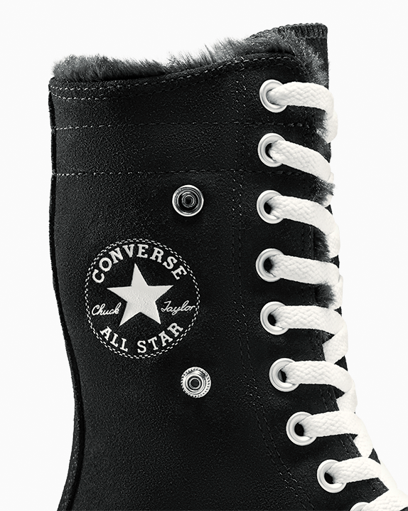 Chuck Taylor All Star Fold Over XHi Faux Fur