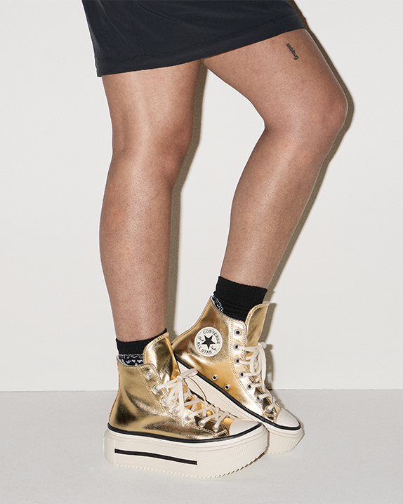 Chuck Taylor All Star Lift Double Stack Metallic