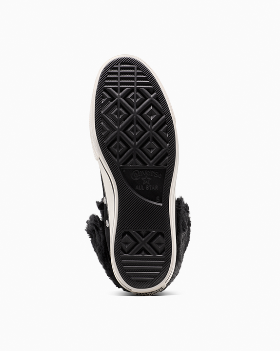 Chuck Taylor All Star Fold-Over Lift Platform XHi Faux Fur