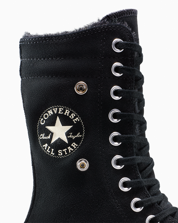 Chuck Taylor All Star Fold-Over Lift Platform XHi Faux Fur