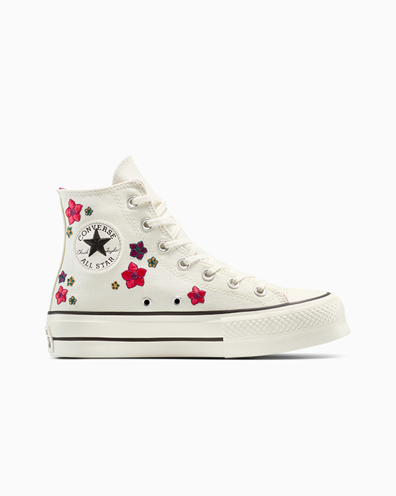 Chuck Taylor All Star Lift Platform Flowers