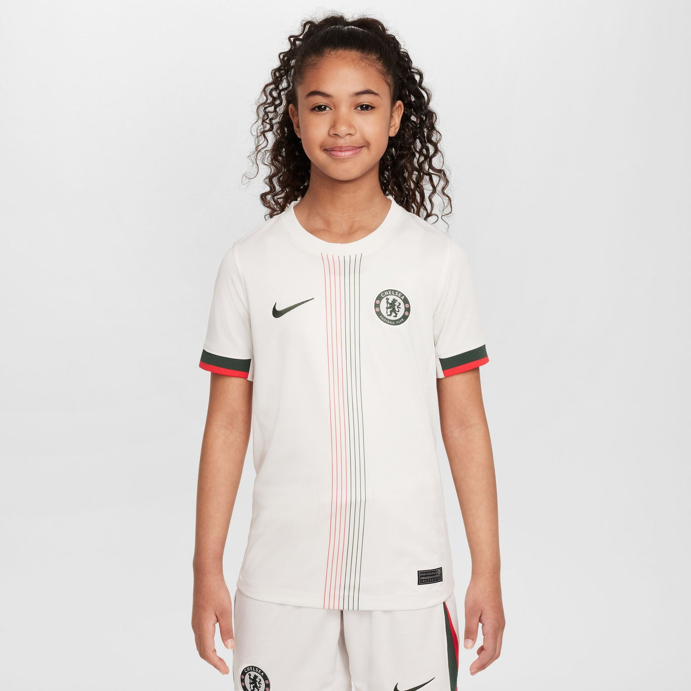 Nike Chelsea FC 2025/26 Stadium Away Big Kids' Dri-FIT Soccer Replica Jersey