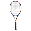 Babolat Boost Drive Tennis Racquet Blue Orange Prestrung