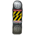 Schmitt Stix Danger Saw Skateboard Deck - 10" Black Dip
