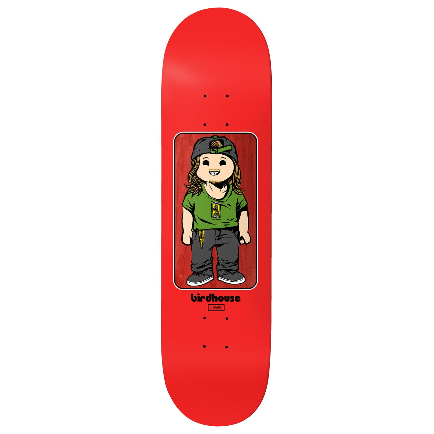 Birdhouse Skateboard Deck Jaws Toy Box 8.475" x 31.75"