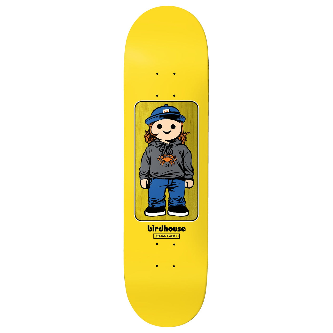 Birdhouse Skateboard Deck Roman Pabich Toy Box 8.5" x 31.75"
