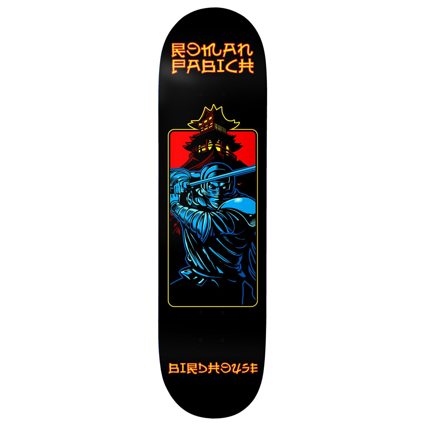 Birdhouse Skateboard Deck Roman Pabich Ninja 8.5" x 31.875"