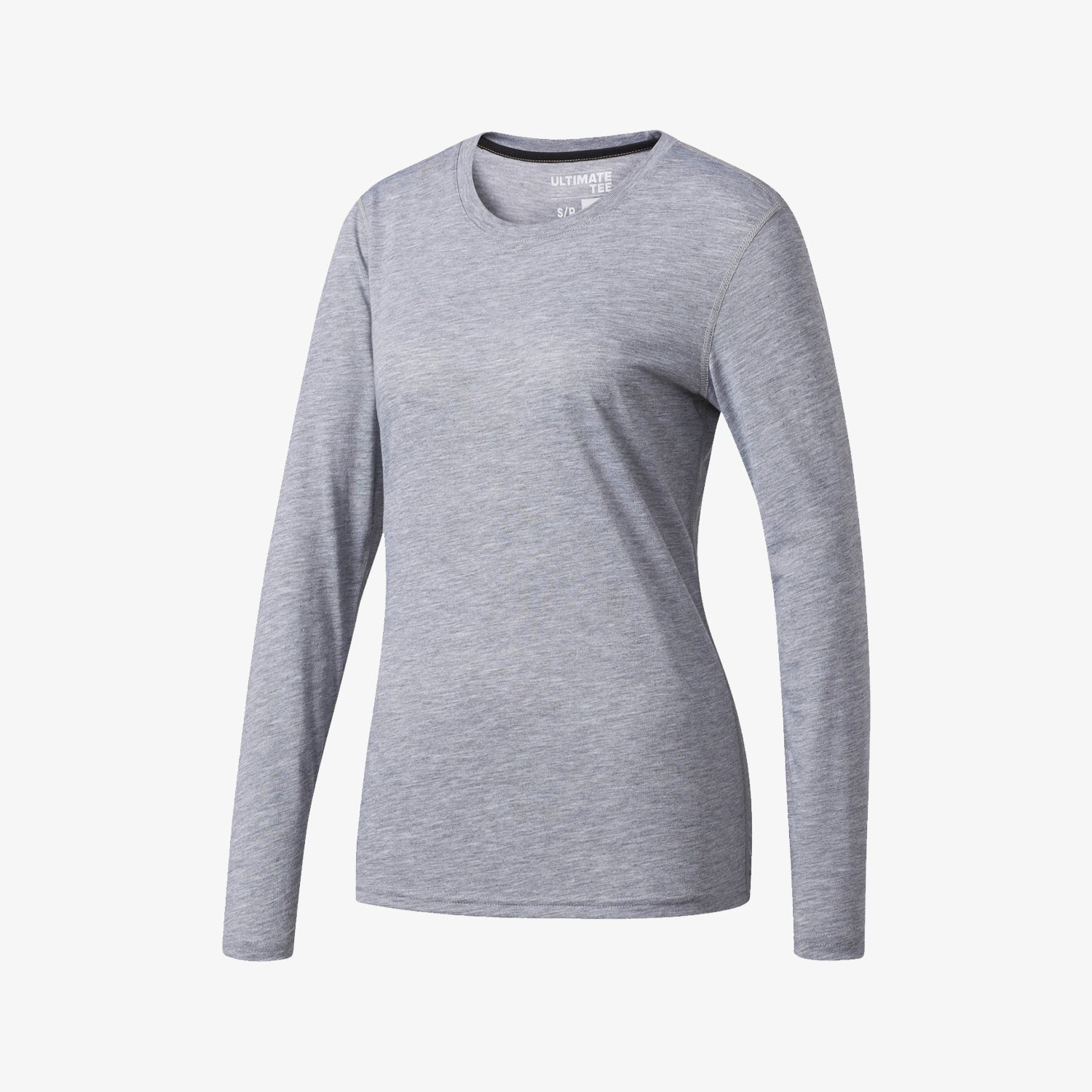 adidas Women's Ultimate Long Sleeve Training Tee - Grey Heather
