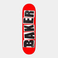 Baker Skateboards Brand Logo Black Deck 8.75"