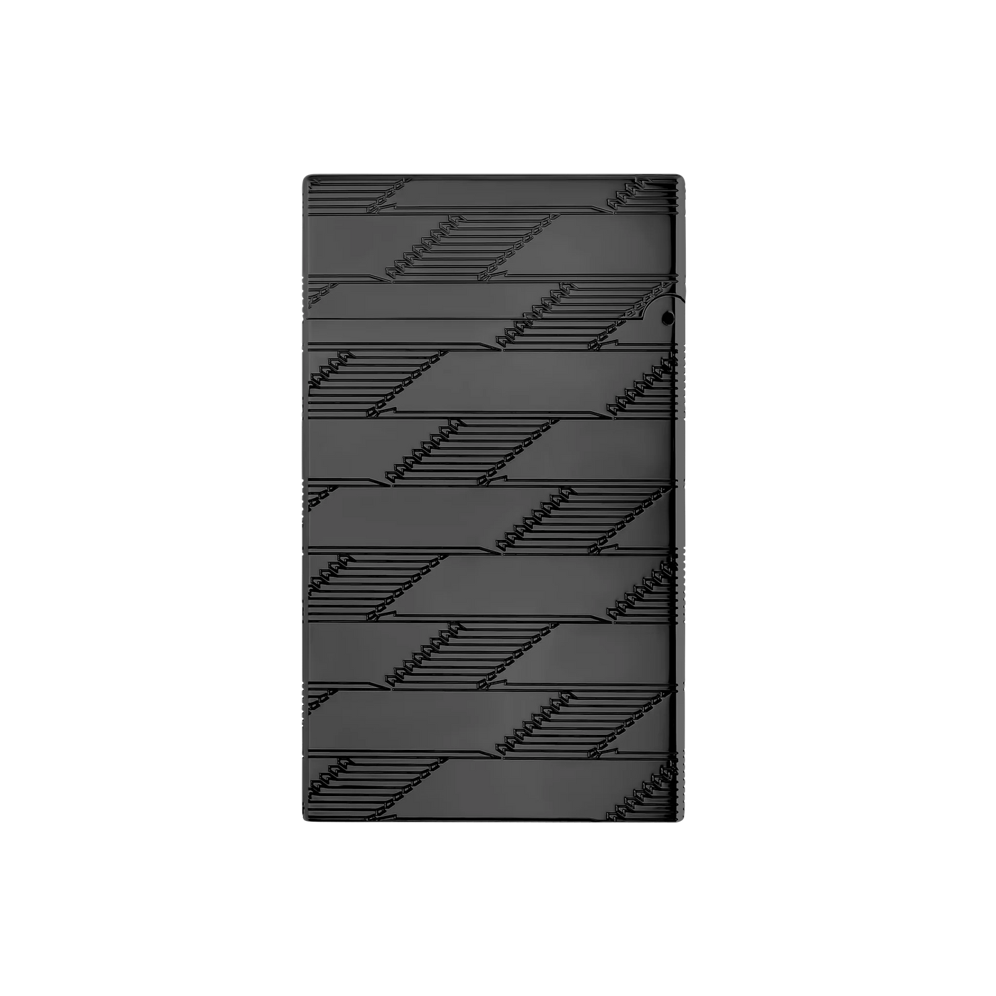 S.T. Dupont Le Grand Guilloche Monogram 1872 Black Lighter/Briquet C23179