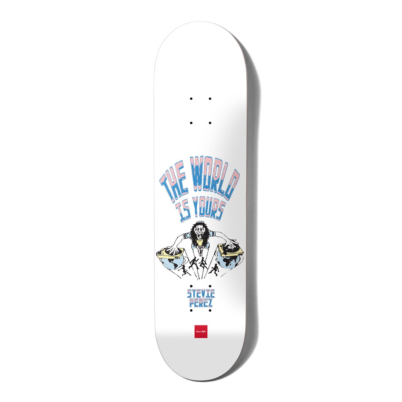 Chocolate Skateboard Deck Perez World is Yours 7.75" x 31.125"