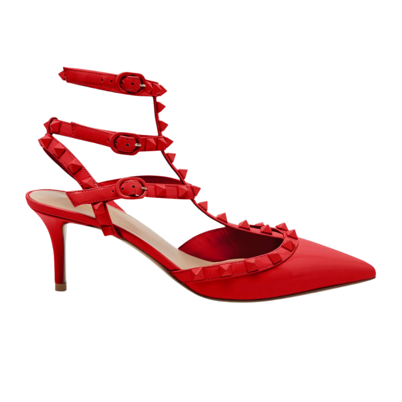 VALENTINO Rockstud Ankle-Strap Sandals