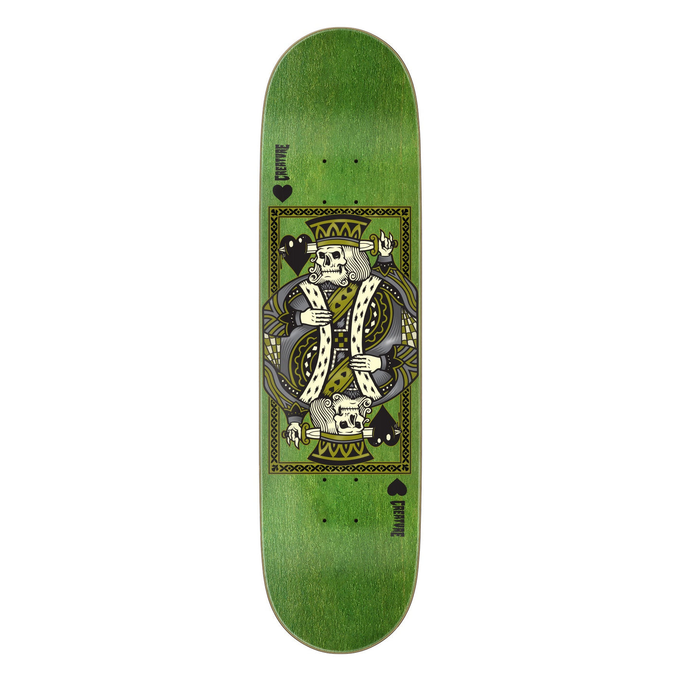 Creature Skateboard Deck Heshking Twin 8.2" x 32"