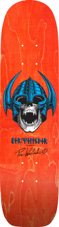 Powell Peralta Per Welinder Nordic Skull Freestyle Deck - 7.25″ Orange Stain