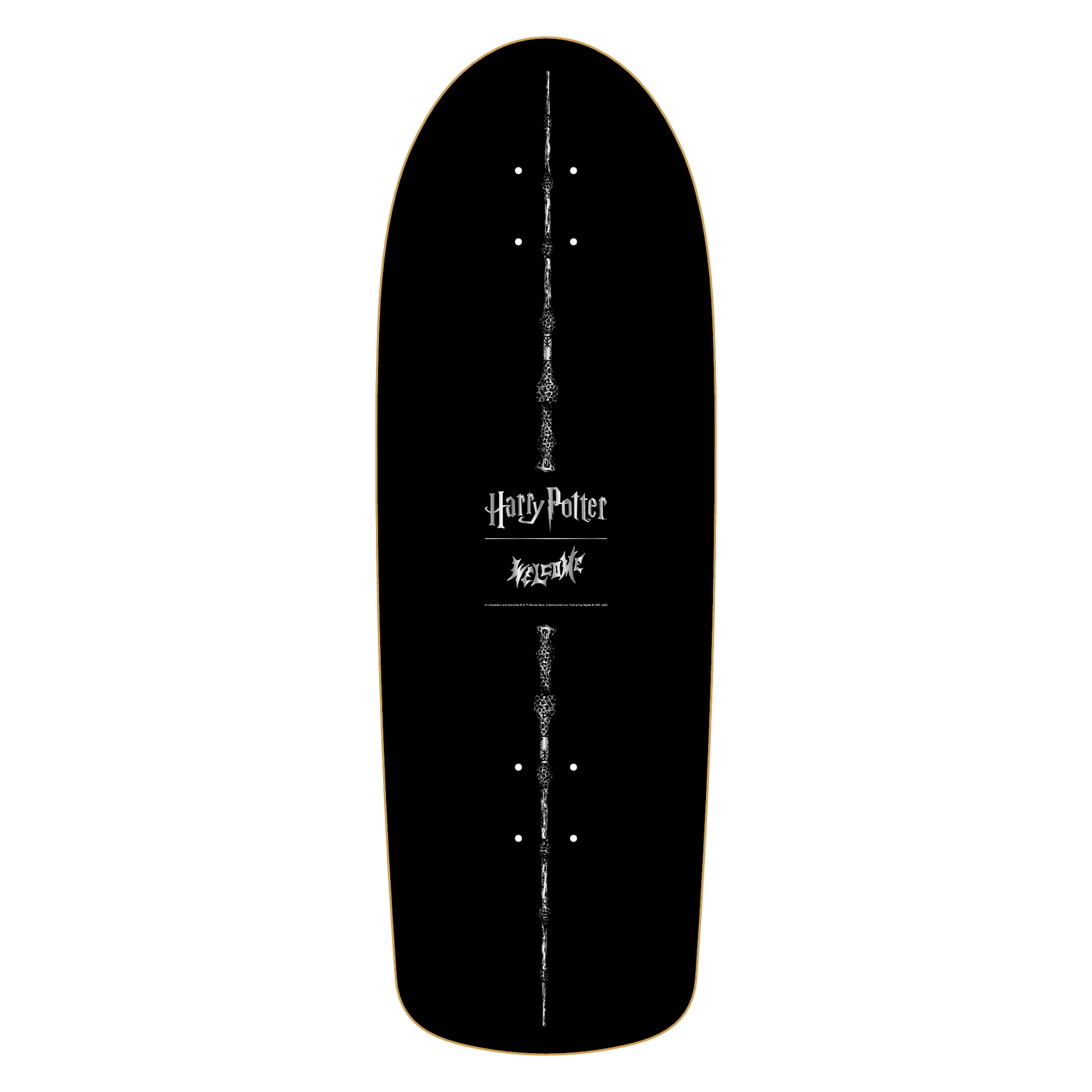 Welcome x Harry Potter Dementor On Boar Deck - 10.1″ Black