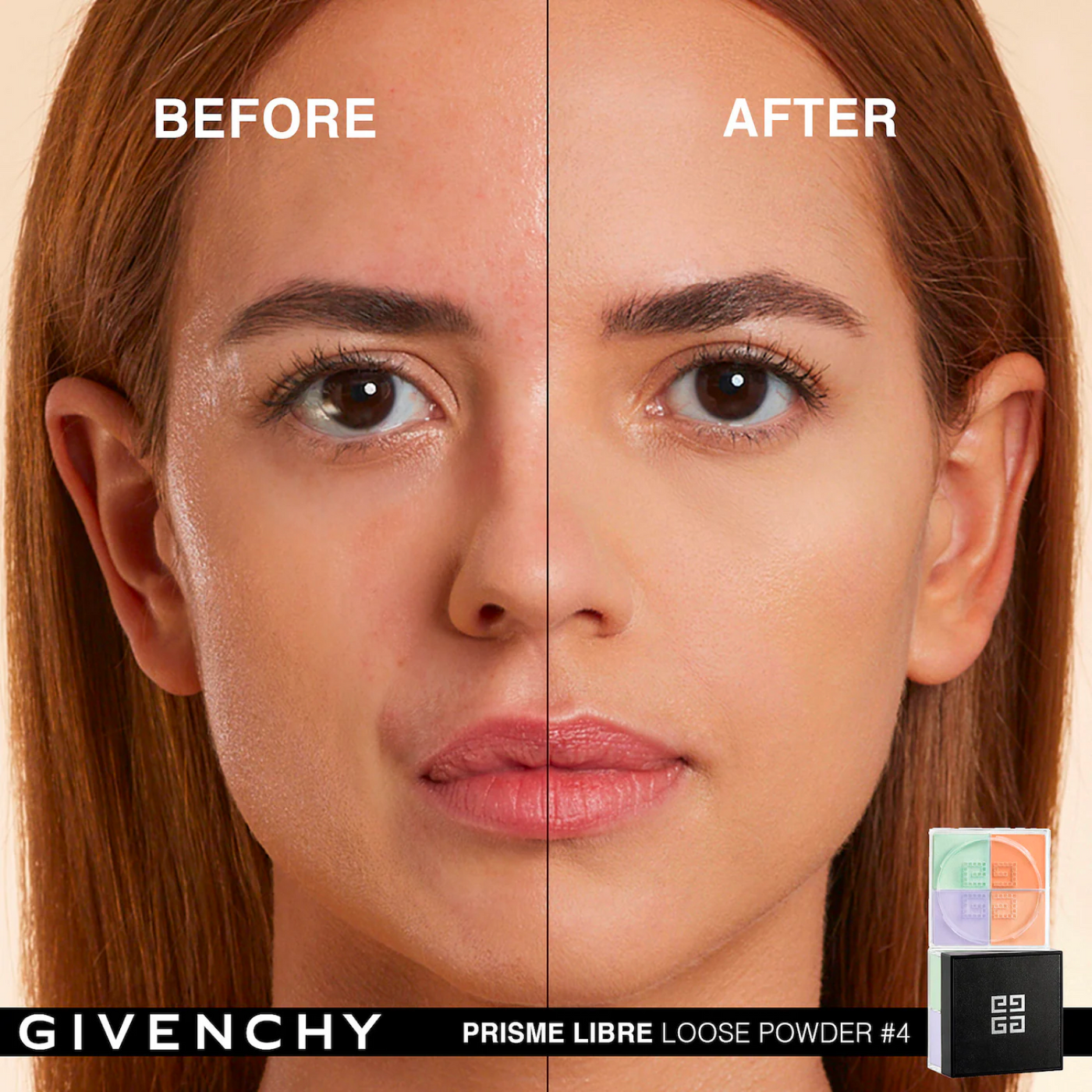 Givenchy Prisme Libre Mat Finish & Enhanced Radiance Loose Powder 4 In 1 Harmony - # 2 Satin Blanc  4x3g/0.105oz