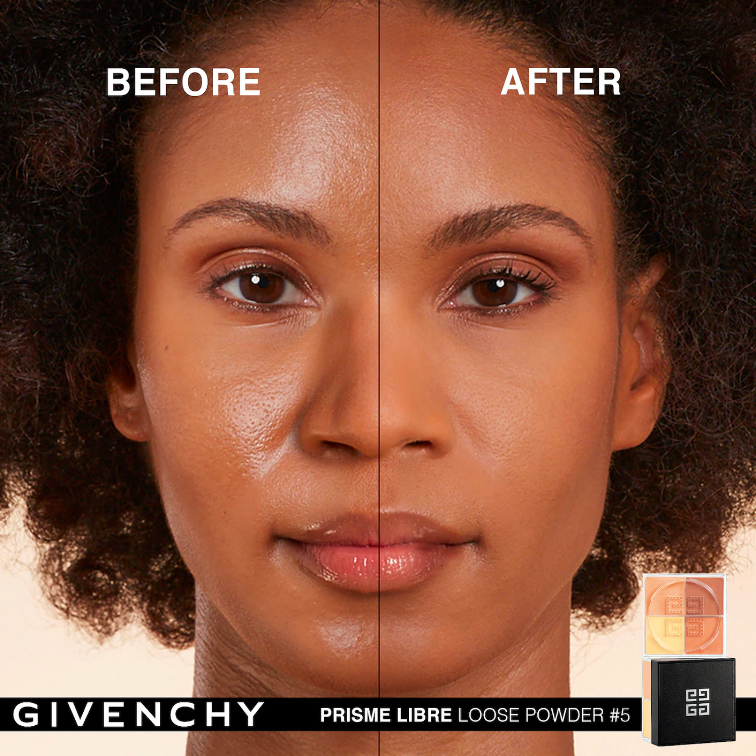 Givenchy Prisme Libre Mat Finish & Enhanced Radiance Loose Powder 4 In 1 Harmony - # 4 Mousseline Acidulee  4x3g/0.105oz