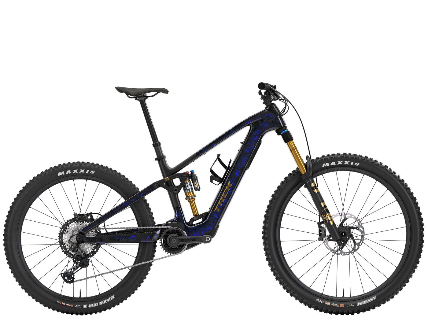 FUEL+ MX 9.8 XT US XL Gloss Navy Smoke/Matte Trek Black