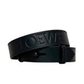 Loewe Belt Black Waist 80 30 mm Leather