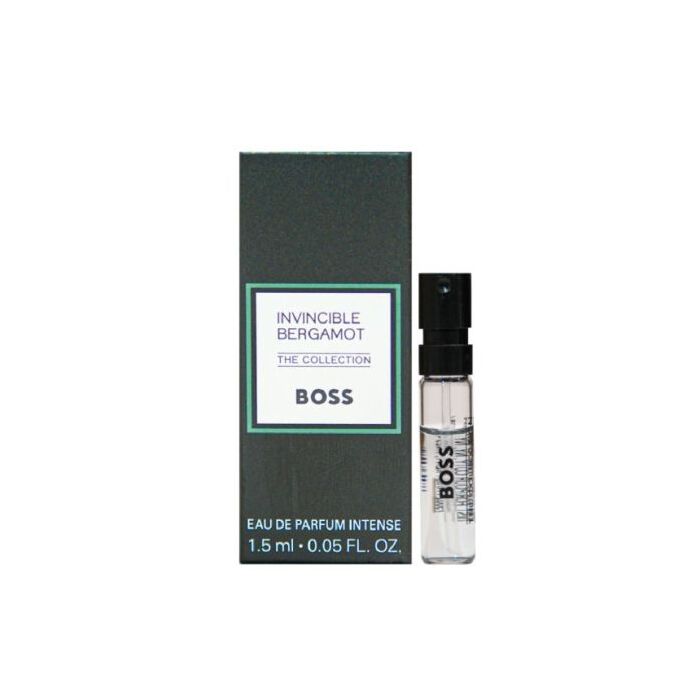 Hugo Boss Boss The Collection Invincible Bergamot Unisex Eau De Parfum Intense Vials 1.5ml