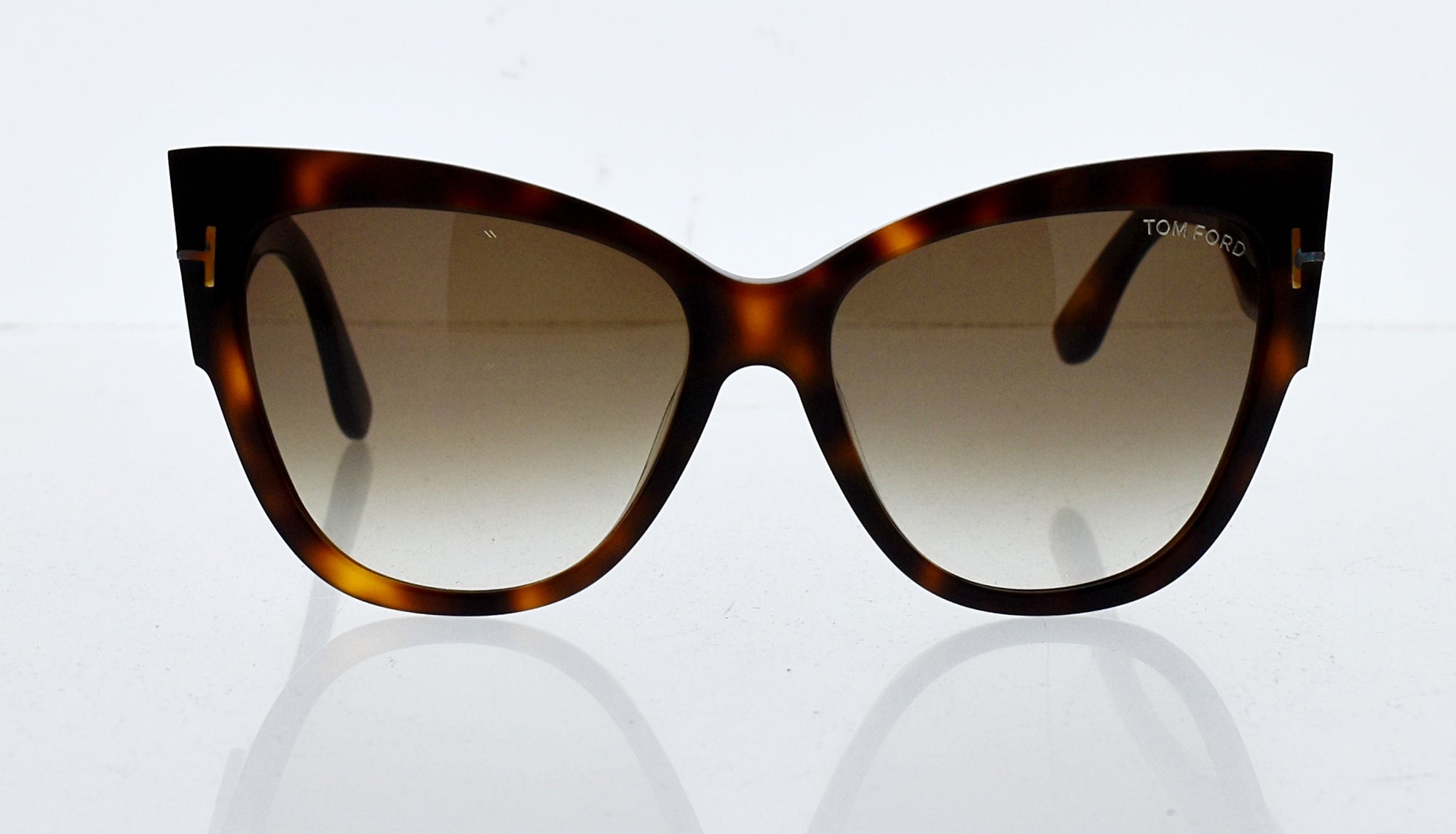 Tom Ford Tom Ford TF371 53F Anoushka - Blonde Havana/Gradient Brown by Tom Ford for Women - 57-16-140 mm Sunglasses