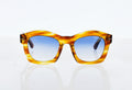 Tom Ford Tom Ford TF431 41W Greta - Yellow/Blue Grandient by Tom Ford for Women - 50-21-140 mm Sunglasses