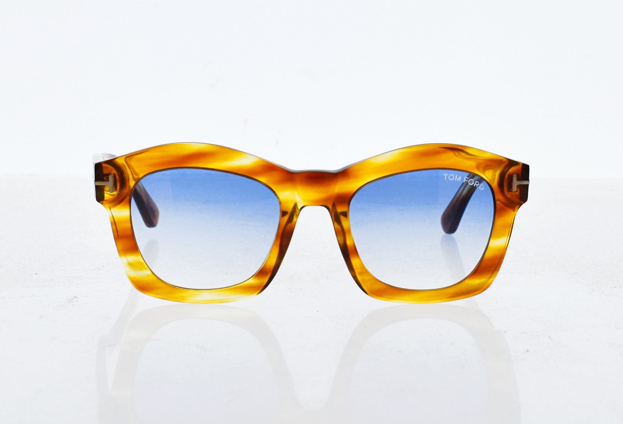 Tom Ford Tom Ford TF431 41W Greta - Yellow/Blue Grandient by Tom Ford for Women - 50-21-140 mm Sunglasses