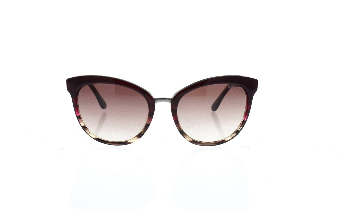 Tom Ford TF461 71F Emma - Bordeaux-Brown Gradient by Tom Ford for Women - 56-19-130 mm Sunglasses