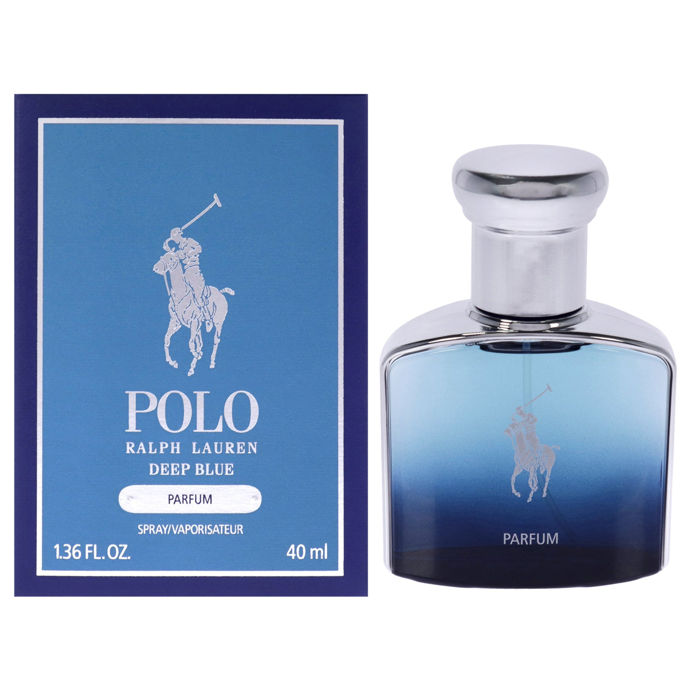Polo Deep Blue by Ralph Lauren for Men - 1.36 oz Parfum Spray