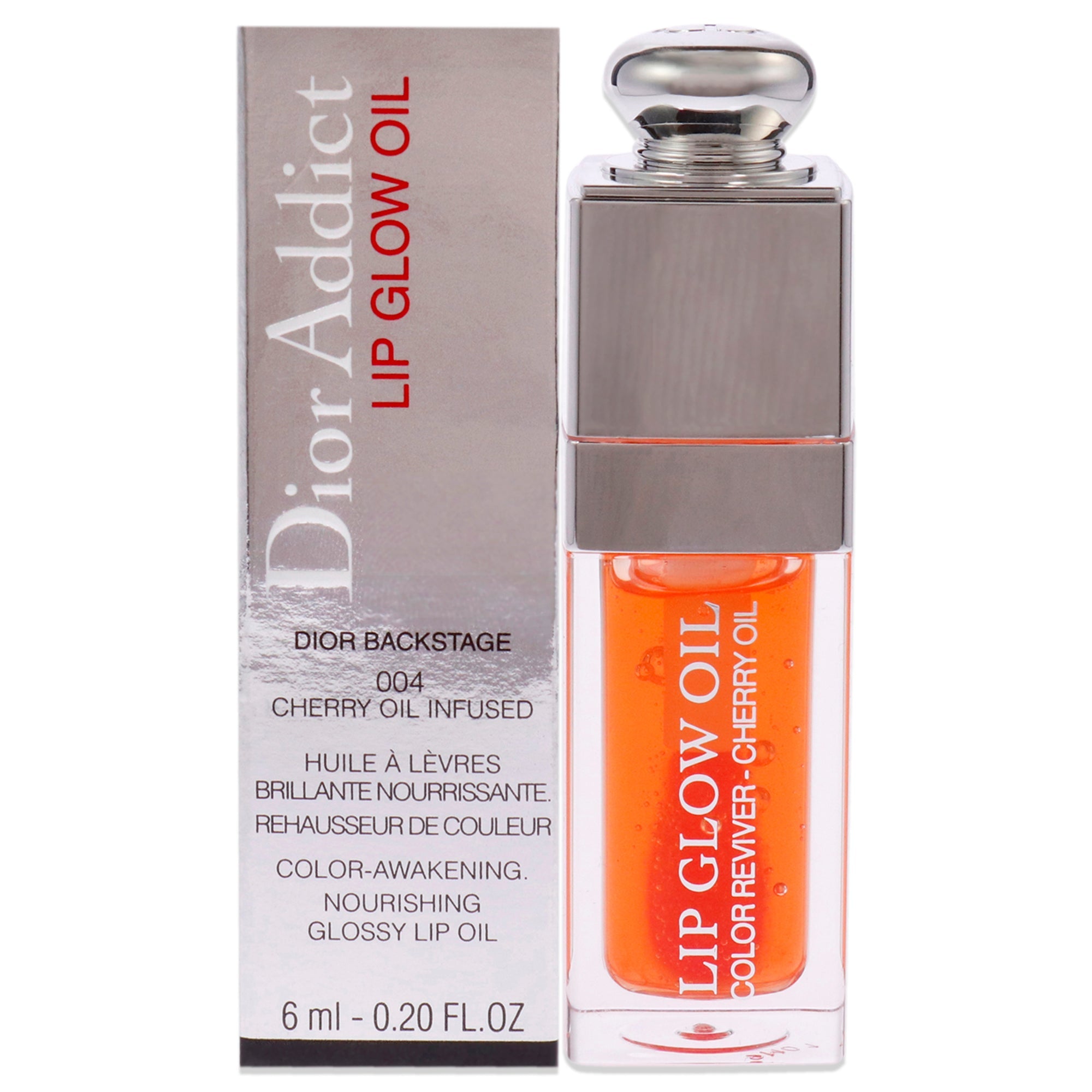 Dior Addict Lip Glow Oil - 004 Coral by Christian Dior for Women - 0.20 oz Lip Oil