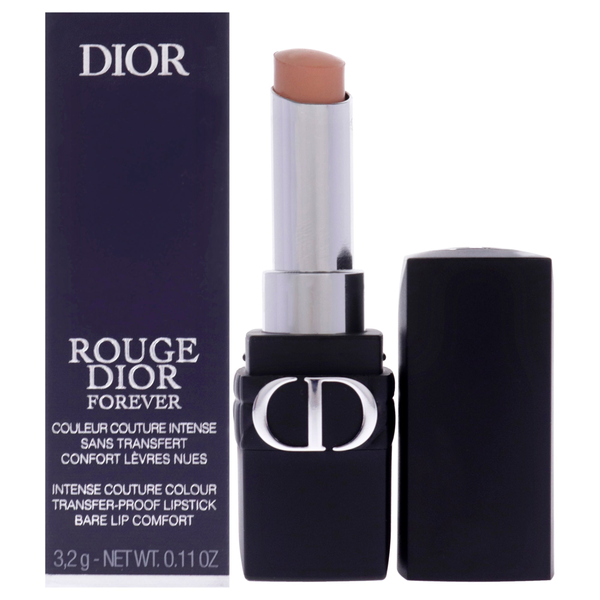Christian Dior Rouge Forever Transfer Proof Lipstick - 210 Forever Naturelle by Christian Dior for Women - 0.11 oz Lipstick