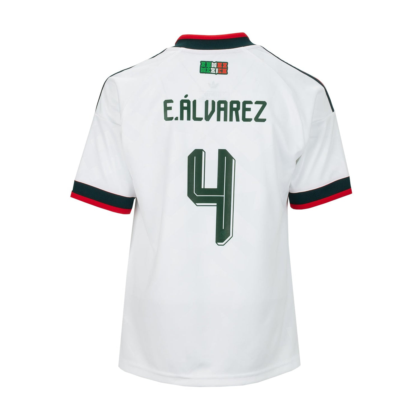 Mexico 26/27 E. Alvarez #4 Replica Away Jersey - Youth