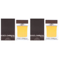 Dolce & Gabbana The One by Dolce and Gabbana for Men - 3.3 oz EDT Spray - Pack of 2