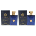 Dylan Blue by Versace for Men - 3.4 oz EDT Spray - Pack of 2