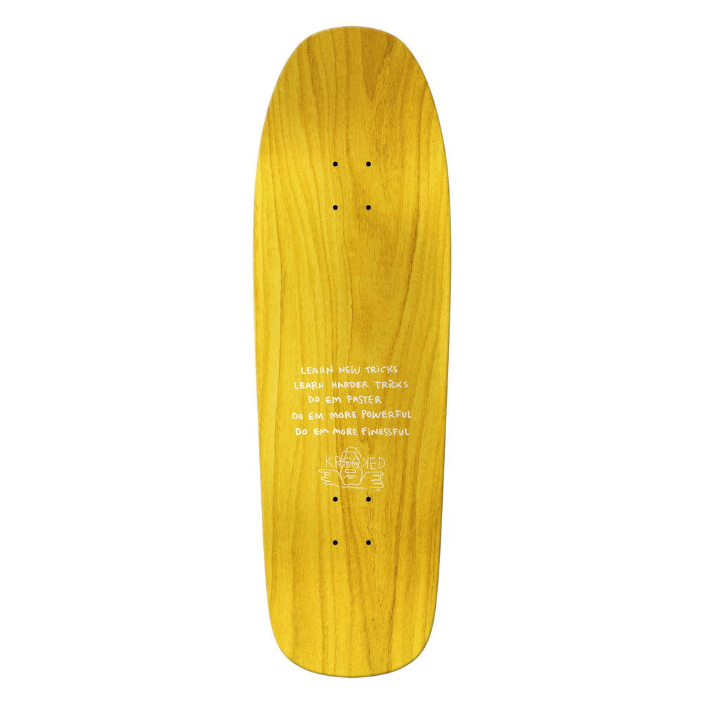 Krooked Skateboard Deck Gonz Hard2Hitt 9.81" x 32.06"