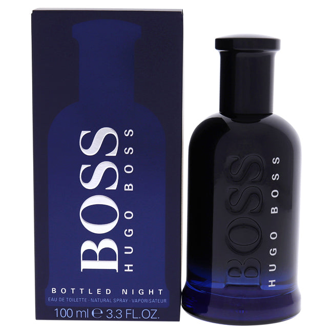 Boss Bottled Night by Hugo Boss for Men - 3.3 oz EDT Spray
