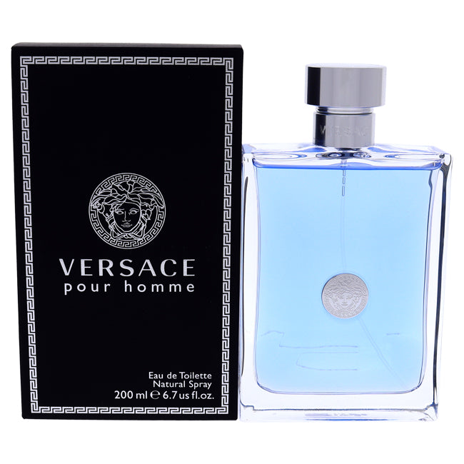 Versace Pour Homme by Versace for Men - 6.7 oz EDT Spray