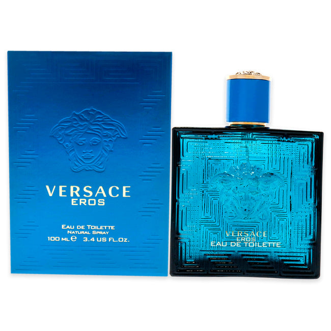 Versace Eros by Versace for Men - 3.4 oz EDT Spray