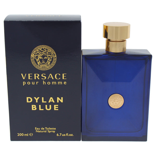 Dylan Blue by Versace for Men - 6.7 oz EDT Spray