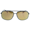 Prada SPS 56R UFI-5N2 - Green Rubber-Dark Brown Gold Polarized by Prada for Men - 60-14-140 mm Sunglasses
