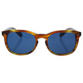 Burberry BE 4214 3550-80 - Amber Horn-Dark Blue by Burberry for Men - 55-20-140 mm Sunglasses