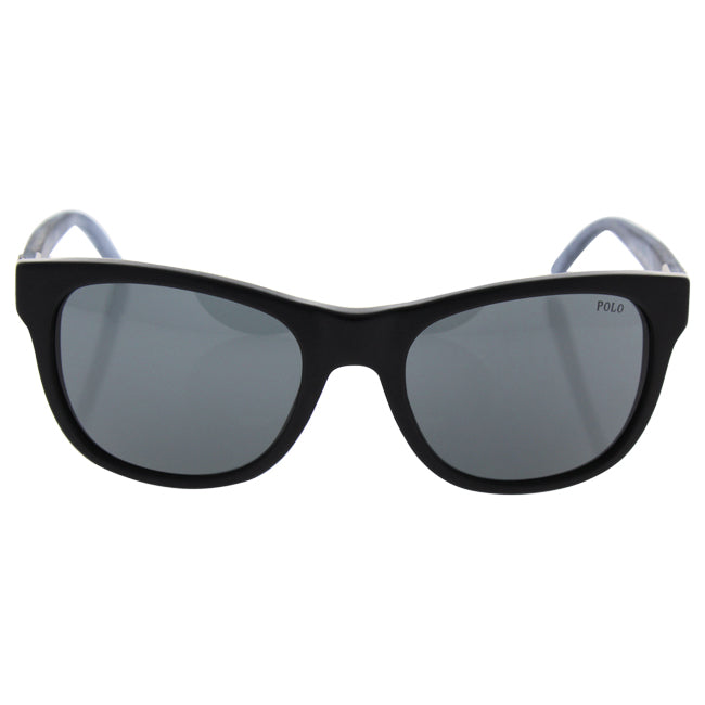 Polo Ralph Lauren PH 4091 5499-87 - Vintage Black-Grey by Ralph Lauren for Men - 55-20-140 mm Sunglasses