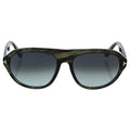 Tom Ford TF397 20B Ivan - Transparent Green-Gray Gradient by Tom Ford for Men - 58-17-145 mm Sunglasses