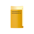MAXIJET CHROME DRAGON GOLD LIGHTER/BRIQUET 020175
